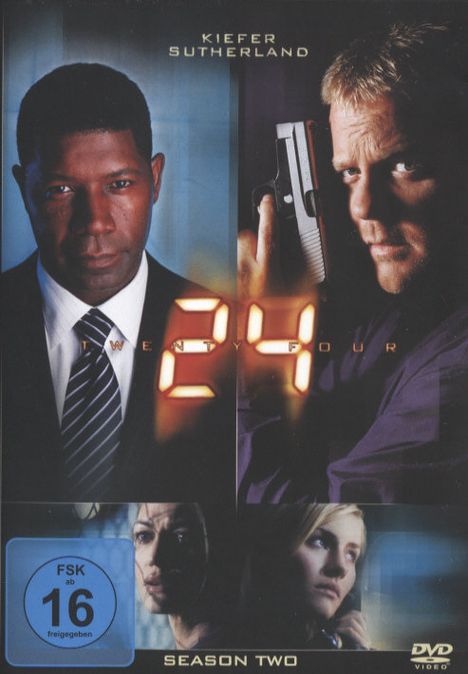 24 Season 2, 7 DVDs