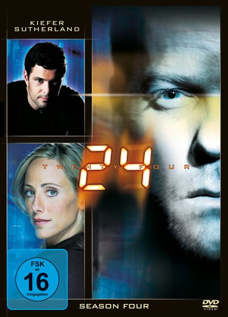 24 Season 4, 7 DVDs