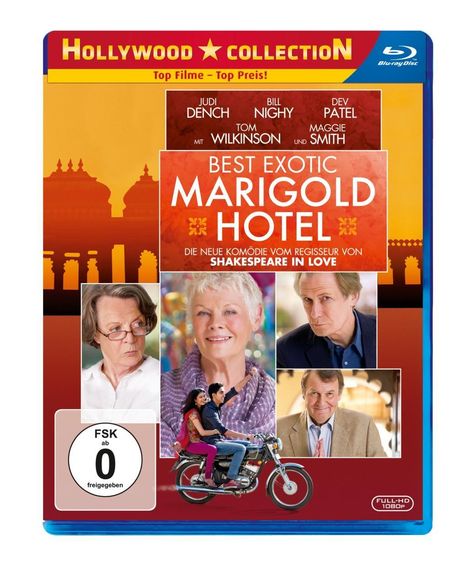 The Best Exotic Marigold Hotel (Blu-ray), Blu-ray Disc