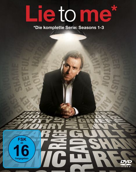 Lie To Me (Komplette Serie), 15 DVDs