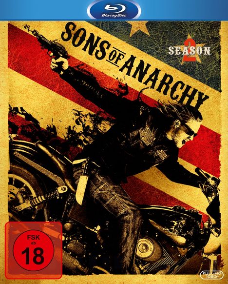 Sons Of Anarchy Season 2 (Blu-ray), 3 Blu-ray Discs