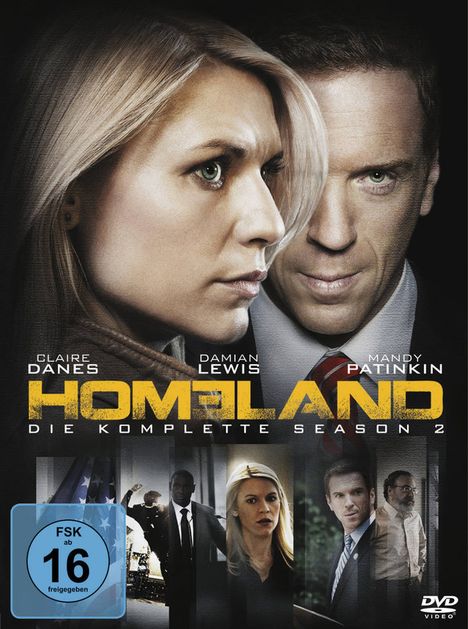 Homeland Staffel 2, 4 DVDs