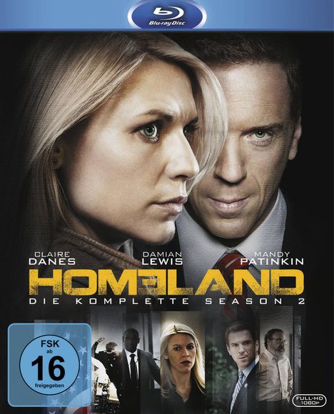 Homeland Staffel 2 (Blu-ray), 3 Blu-ray Discs