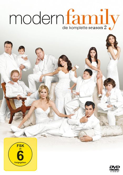 Modern Family Staffel 2, 4 DVDs