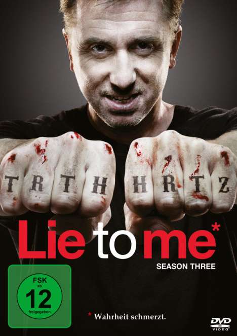 Lie To Me Season 3, 4 DVDs