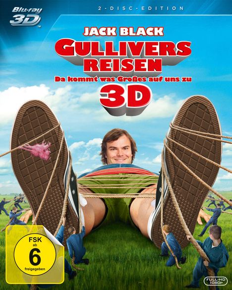 Gullivers Reisen (3D &amp; 2D Blu-ray), 2 Blu-ray Discs