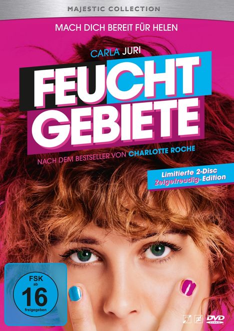 Feuchtgebiete (Zeigefreudig-Edition), 2 DVDs