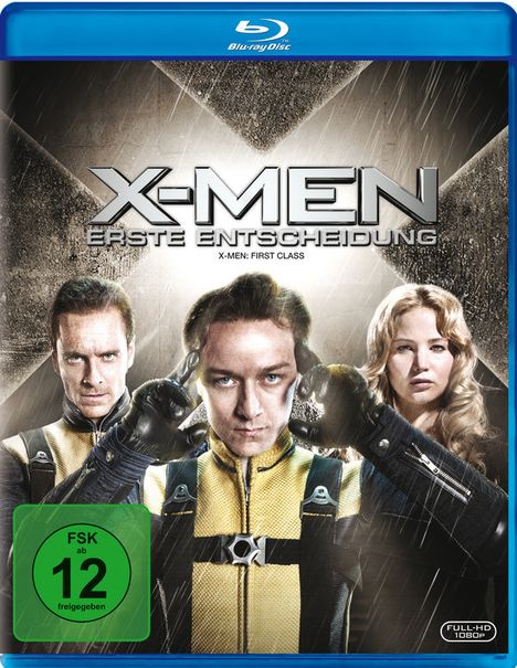 X-Men: Erste Entscheidung (Blu-ray), Blu-ray Disc