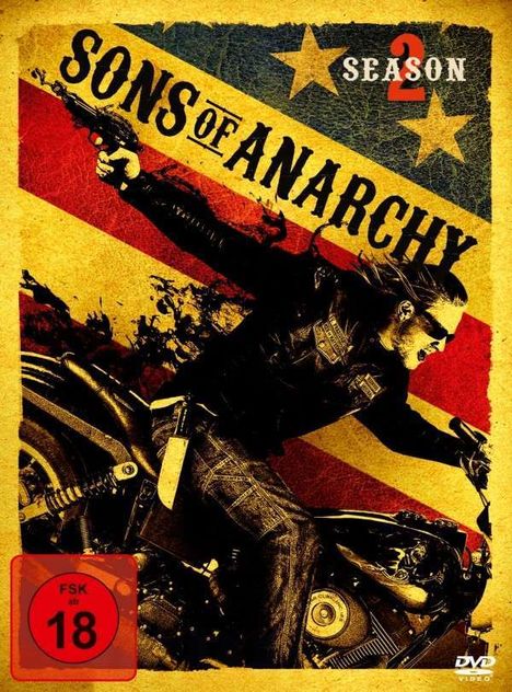 Sons of Anarchy Staffel 2, 3 DVDs