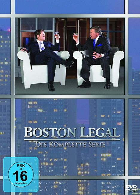 Boston Legal (Komplette Serie), 27 DVDs