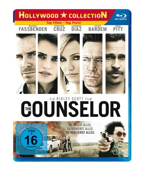 The Counselor (Blu-ray), Blu-ray Disc