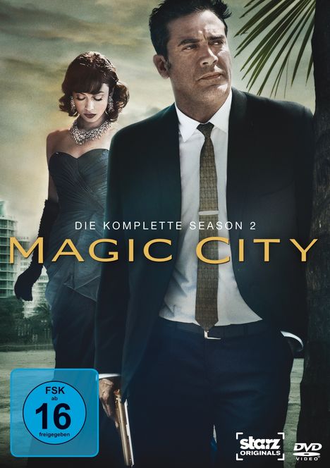 Magic City Season 2, 3 DVDs