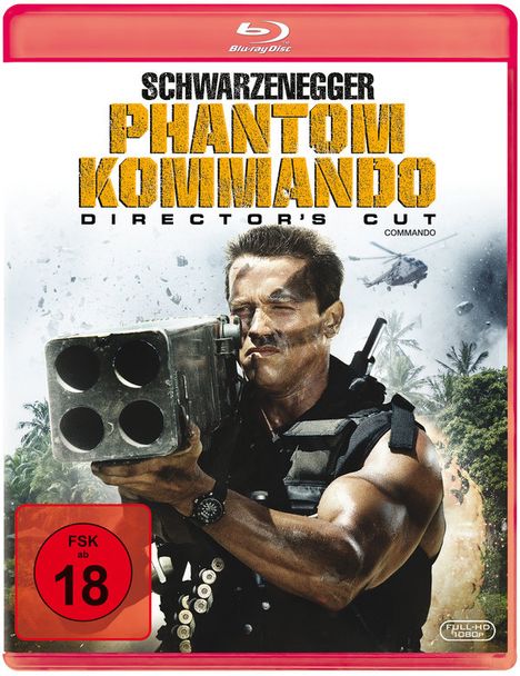 Phantom Kommando (Director's Cut) (Blu-ray), Blu-ray Disc