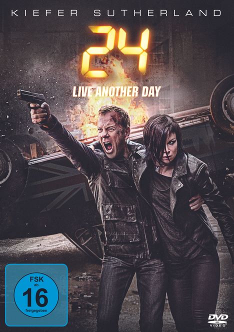 24 Season 9: Live Another Day, 4 DVDs