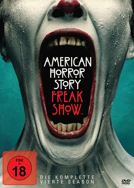 American Horror Story Staffel 4: Freak Show, 4 DVDs