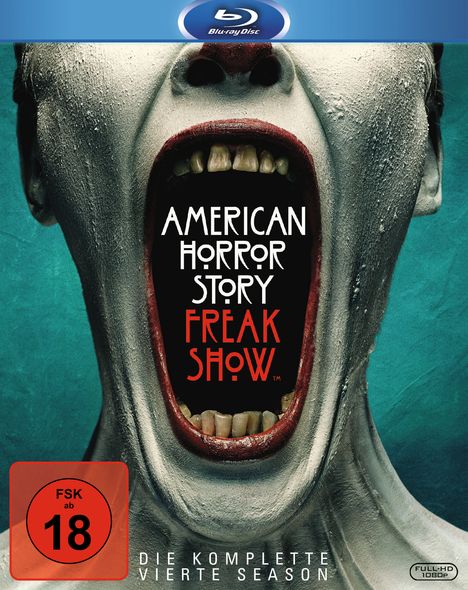 American Horror Story Staffel 4: Freak Show (Blu-ray), 3 Blu-ray Discs