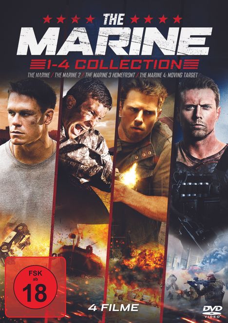 The Marine 1-4, 4 DVDs