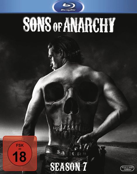 Sons of Anarchy Season 7 (finale Staffel) (Blu-ray), 4 Blu-ray Discs