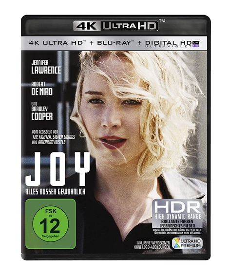 Joy (2015) (Ultra HD Blu-ray &amp; Blu-ray), 1 Ultra HD Blu-ray und 1 Blu-ray Disc