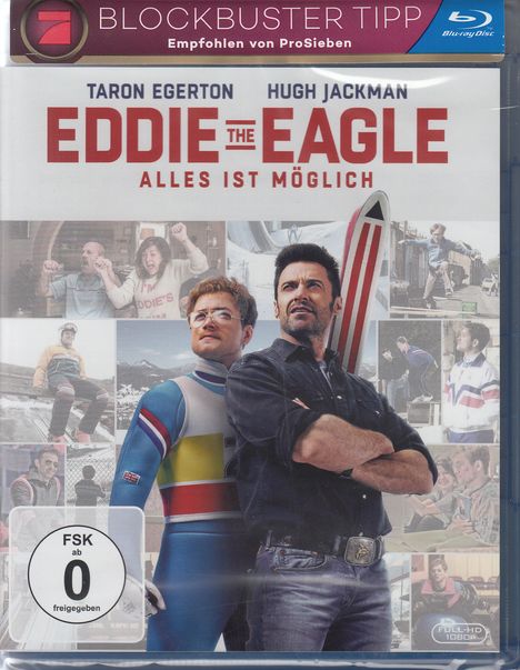 Eddie The Eagle (Blu-ray), Blu-ray Disc