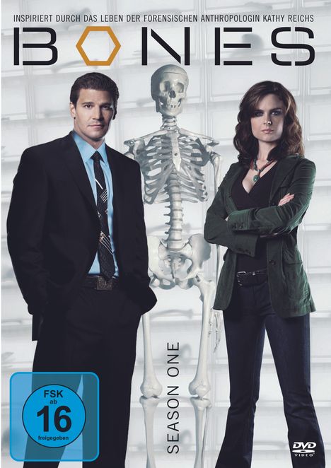 Bones - Die Knochenjägerin Staffel 1, 6 DVDs