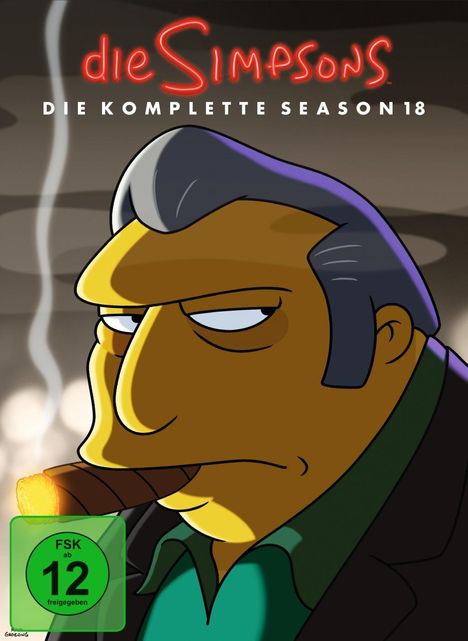 Die Simpsons Staffel 18, 4 DVDs
