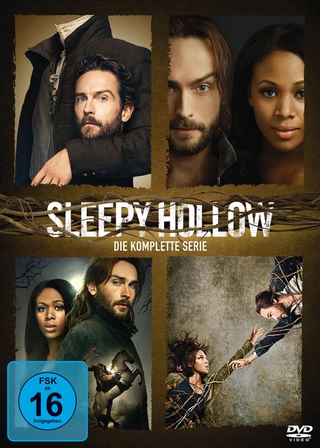 Sleepy Hollow (Komplette Serie), 17 DVDs