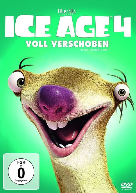 Ice Age 4 - Voll verschoben, DVD