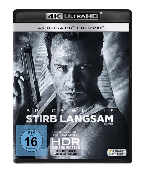 Stirb langsam (Ultra HD Blu-ray &amp; Blu-ray), 1 Ultra HD Blu-ray und 1 Blu-ray Disc
