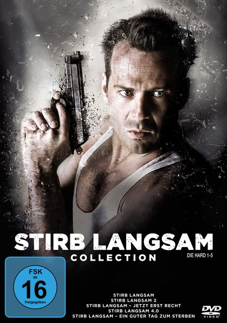 Stirb langsam 1-5, 5 DVDs