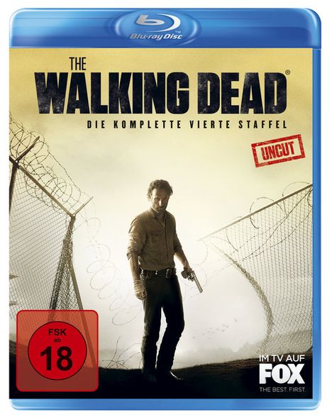 The Walking Dead Staffel 4 (Blu-ray), 5 Blu-ray Discs