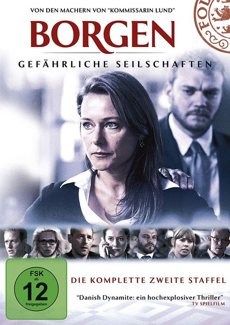 Borgen Staffel 2, 4 DVDs