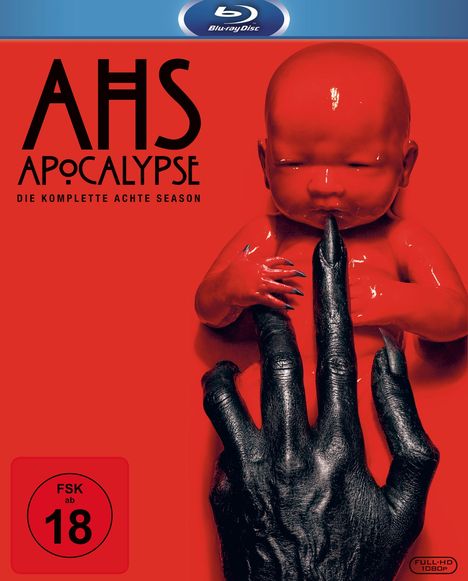 American Horror Story Staffel 8: Apocalypse (Blu-ray), 3 Blu-ray Discs