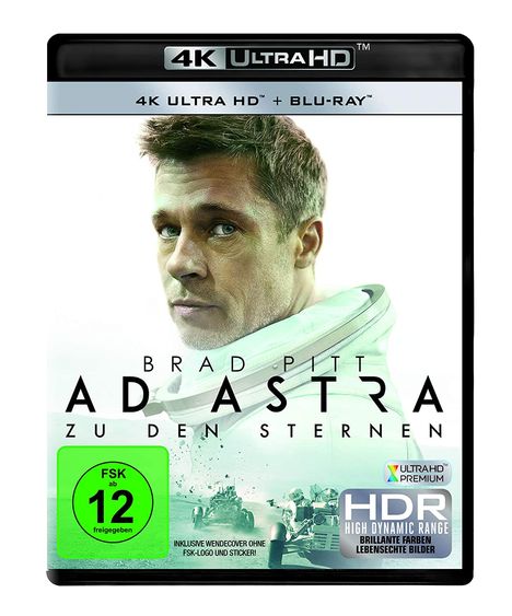 Ad Astra (Ultra HD Blu-ray &amp; Blu-ray), 1 Ultra HD Blu-ray und 1 Blu-ray Disc