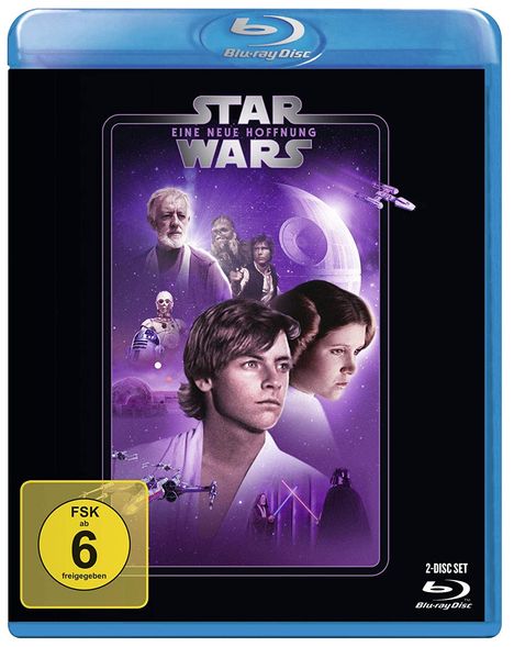 Star Wars Episode 4: Eine neue Hoffnung (Blu-ray), 2 Blu-ray Discs