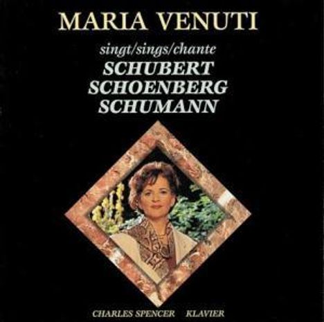 Maria Venuti singt Lieder, CD