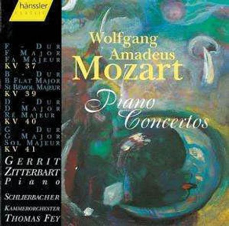 Wolfgang Amadeus Mozart (1756-1791): Klavierkonzerte Nr.1-4, CD