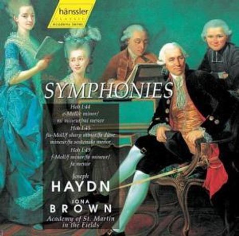 Joseph Haydn (1732-1809): Symphonien Nr.44,45,49, CD