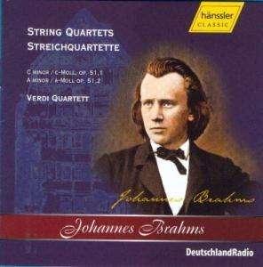 Johannes Brahms (1833-1897): Streichquartette Nr.1 &amp; 2, CD