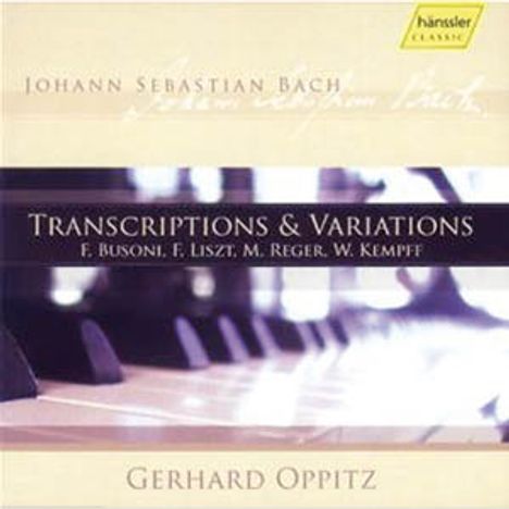 Gerhard Oppitz - Transkriptionen &amp; Variationen, 2 CDs