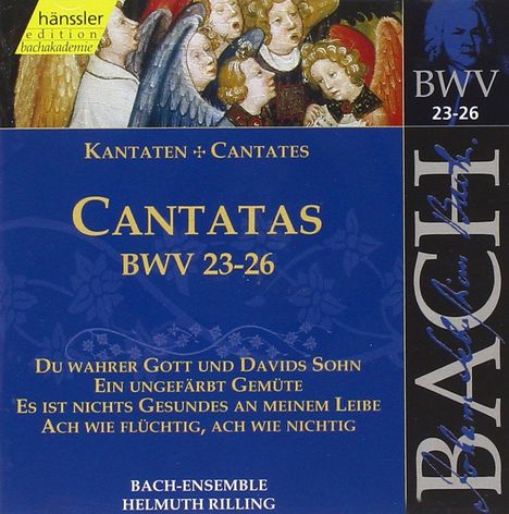 Johann Sebastian Bach (1685-1750): Die vollständige Bach-Edition Vol.8 (Kantaten BWV 23-26), CD