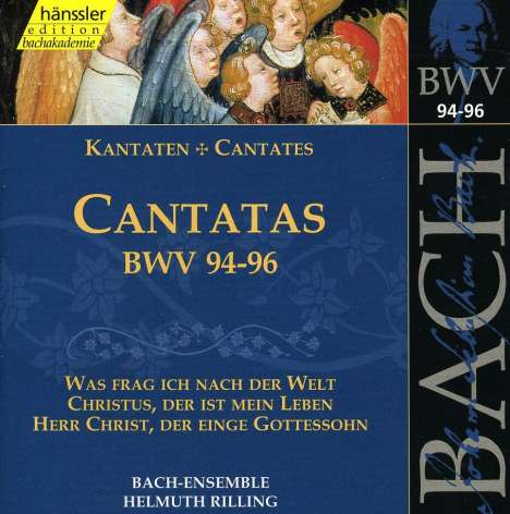 Johann Sebastian Bach (1685-1750): Die vollständige Bach-Edition Vol.30 (Kantaten BWV 94-96), CD