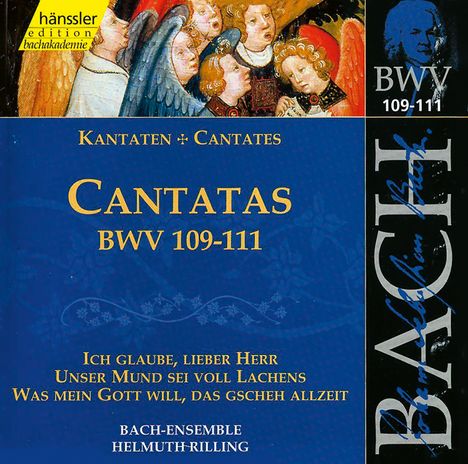 Johann Sebastian Bach (1685-1750): Die vollständige Bach-Edition Vol.35 (Kantaten BWV 109-111), CD