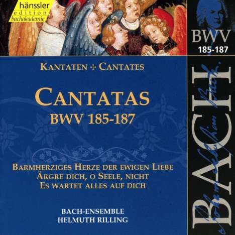 Johann Sebastian Bach (1685-1750): Die vollständige Bach-Edition Vol.56 (Kantaten BWV 185-187), CD