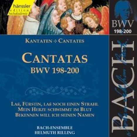 Johann Sebastian Bach (1685-1750): Die vollständige Bach-Edition Vol.60 (Kantaten BWV 198-200), CD