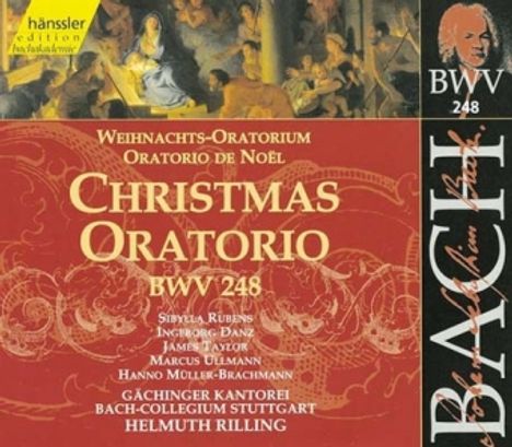 Johann Sebastian Bach (1685-1750): Die vollständige Bach-Edition Vol.76 (Weihnachtsoratorium BWV 248), 3 CDs