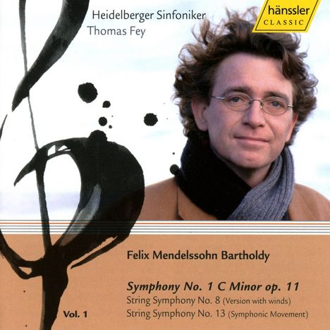 Felix Mendelssohn Bartholdy (1809-1847): Symphonie Nr.1, CD