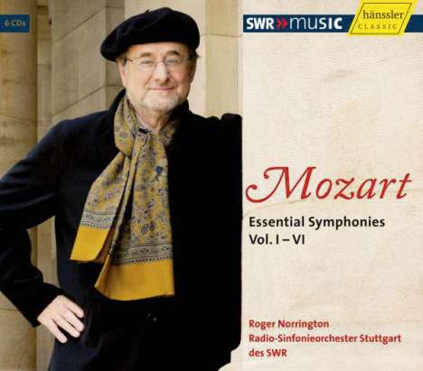 Wolfgang Amadeus Mozart (1756-1791): Symphonien Vol.1-6, 6 CDs