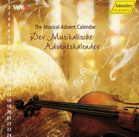 Der Musikalische Adventskalender 2008, CD