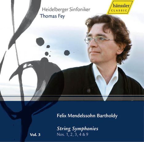 Felix Mendelssohn Bartholdy (1809-1847): Streichersymphonien Nr.1-4,9, CD
